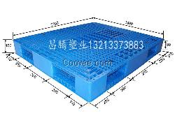 河南焦作塑料托盘 网格双面堆垛塑料托盘