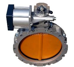 山東聊城氣動鋁合金蝶閥