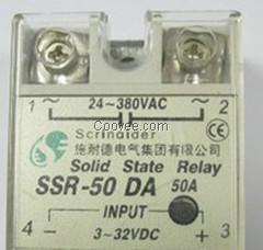 全新施耐德固态继电器SSR-50DA