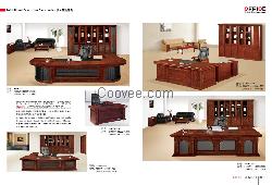 色澤光亮 手感好 北京大班臺(tái)定做 辦公桌