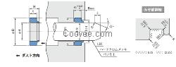 SER型密封圈  阪上品牌 SER-35