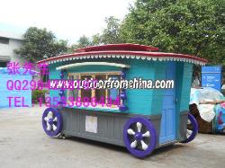 梵蒂岡龍巖移動售貨車，龍巖實木售貨車