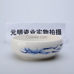 青花瓷茶洗供应_福州市白瓷茶洗生产企业，