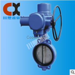 防爆電動蝶閥 普通開關型帶手動調節