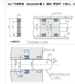 日本阪上密封件GLY