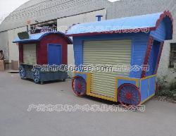 重慶游樂園售貨車 廈門景區(qū)小木屋售貨車