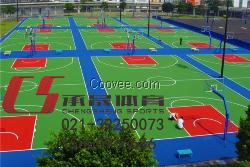 楊浦塑膠籃球場價格、球場圍網