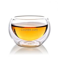 乐泊茶具 双层玻璃艺术茶杯