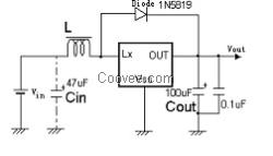 3.7v升压5v电路图IC方案