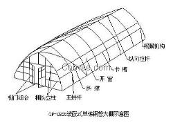 钢架蔬菜种植大棚建设，通达大棚建造价格低