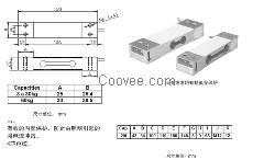 西班牙原装剪切梁传感器