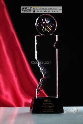 供應北海水晶獎杯