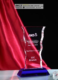 供應山西水晶獎杯