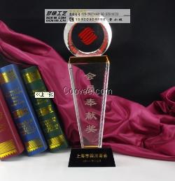 桂林水晶獎杯定做