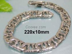 分宜鈦鋼男士手鏈，卡輪為您服務