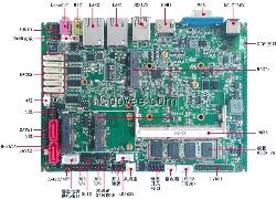 低功耗可扩展内存的板载内存工控主板