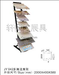 瓷片摆放架石材产品展示架陶瓷展示柜地砖样