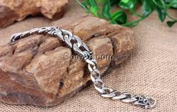 開封鈦鋼男士手鏈，卡輪為您服務