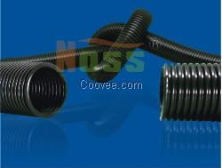 廣東耐化學(xué)性螺旋鋼絲包覆塑料波紋軟管