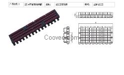 滚珠传送塑料网带