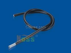 甘肅彎曲性能好黑色防爆包塑金屬軟管