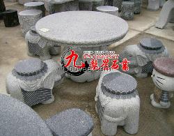 石桌椅銷售廠家 青石圓桌 庭院擺放石桌椅