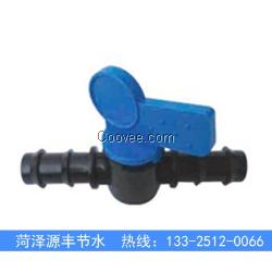 衡水滴灌pe管簡易直通閥門型號規格