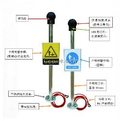 防爆人体静电释放器 报警器JS-PSA