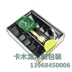 一次性食品級(jí)環(huán)保木質(zhì)三明治福云卷木盒批發(fā)