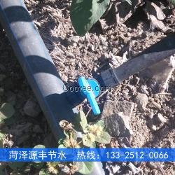 河北滴灌管連接pvc主管用雙螺紋旁通開關