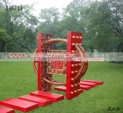 公園不銹鋼雕塑福門雕塑 園林不銹鋼雕塑福