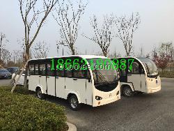 延安电动观光车，14座电瓶游览车，全封闭