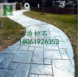 压膜地坪、压花地坪、水泥仿木地坪仿古