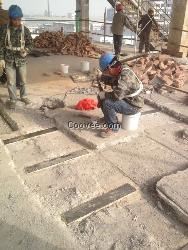 南通建筑加固公司 柱子包钢加固结构力
