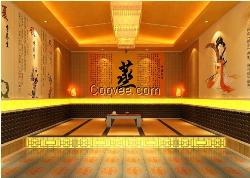 汗蒸房高温瑜伽电地暖墙暖独立控温
