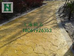压花地坪施工工艺	水泥压花地坪	压花地坪