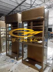 粵興誠海南酒店創意不銹鋼玫瑰金酒柜酒架