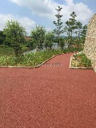 彩色透水混凝土地坪施工工艺流程