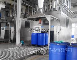 多物料200L*4IBC視覺尋址灌裝線