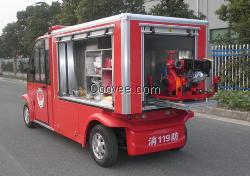 供應(yīng)社區(qū)微型電瓶消防車，1000L蓄水，13匹馬