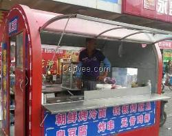 定做移動(dòng)售貨車