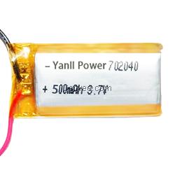 智能眼镜电池3.7V 500mAh